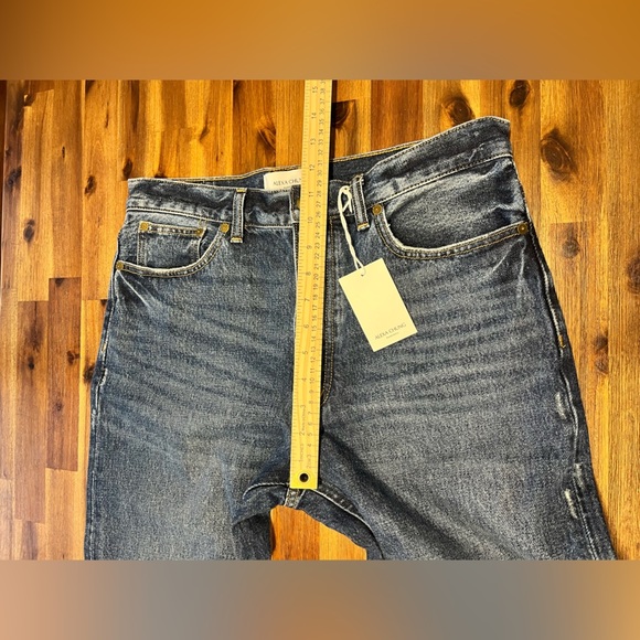 Alexa Chung for Madewell High-Rise Straight Jean in Allendale Wash NWT size 28 - Picture 10 of 15